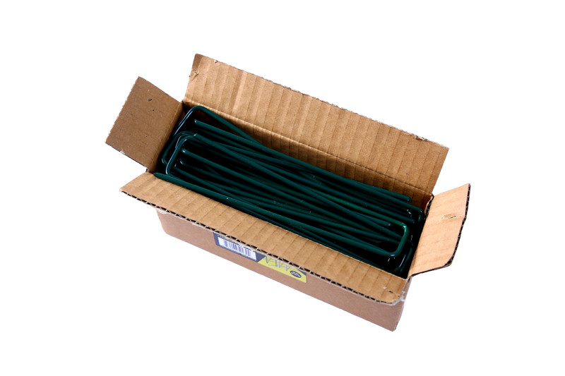 120PCS Green Artificial Turf Stakes Staples 6Inch 11 Gauge, Garden Stake, Fabric gallery