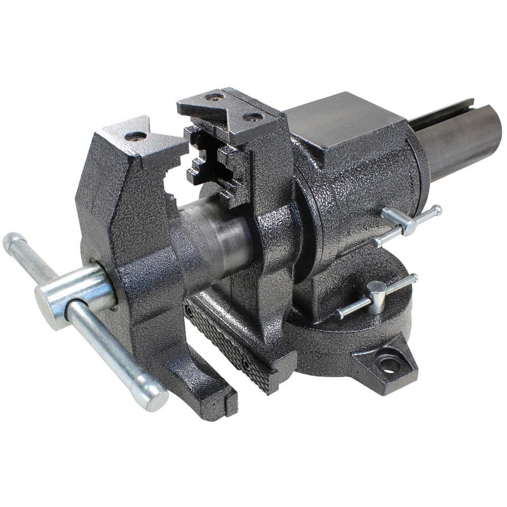 BESSEY 5 in. Multi-Purpose Rotating Pipe and Bench Vise with Swivel Base gallery