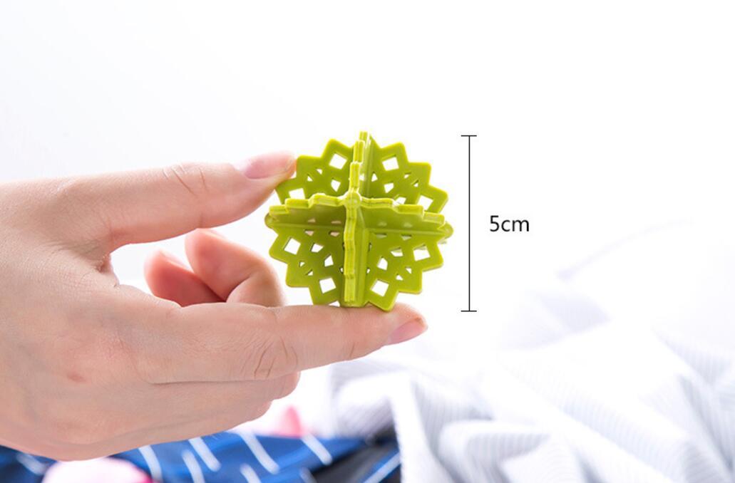 8 Pack Magik Colorful Snowflake-shaped Laundry Ball Washing Ball 5 cm/ 2 Inch gallery