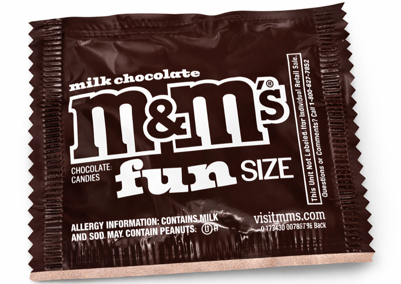 40 Pack Original M&M's Milk Chocolate Candy Pocket Fun Size gallery