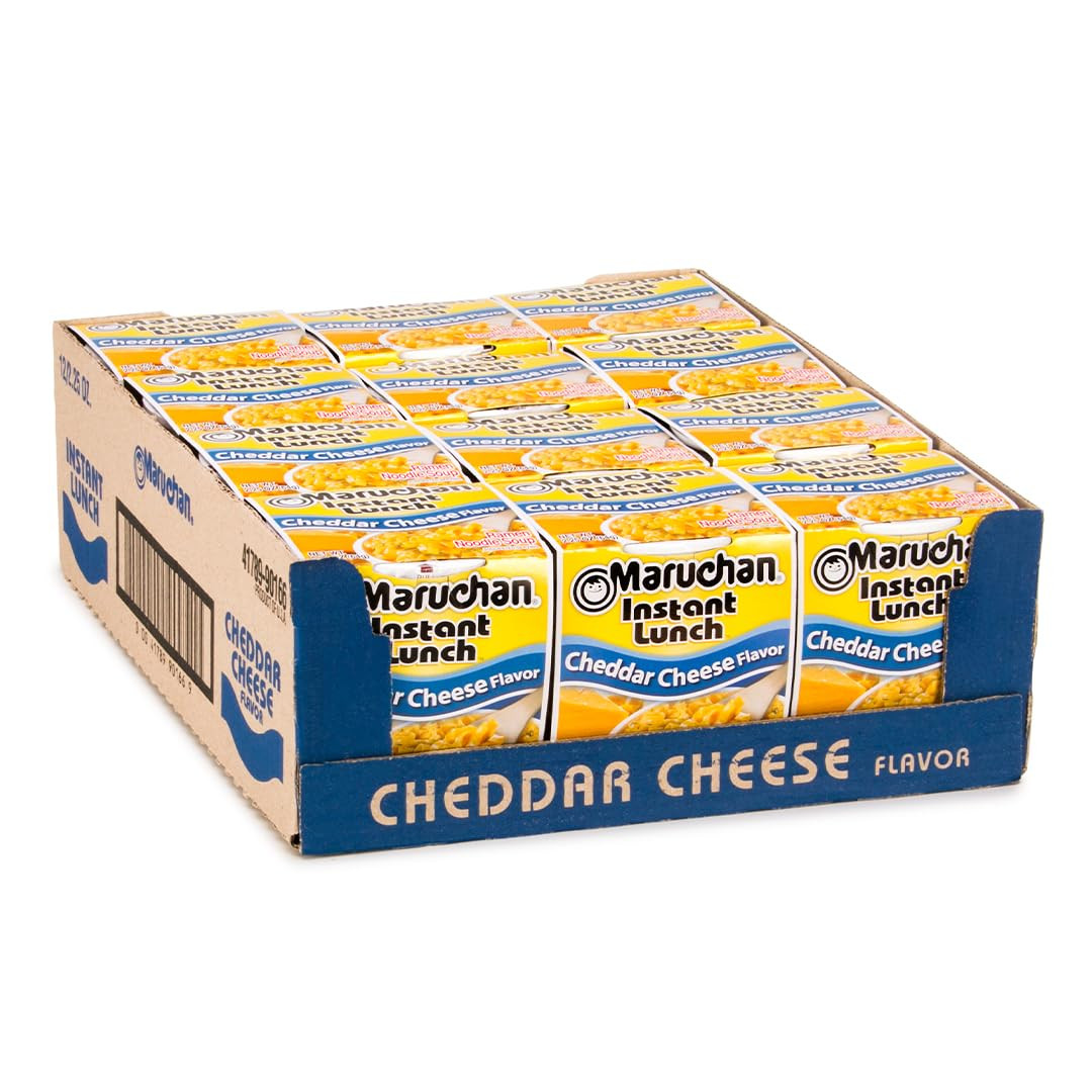 Maruchan Instant Lunch Cheddar Cheese, Ramen Noodle Soup, Microwaveable Meal, 2. gallery