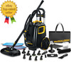 MC1385 Deluxe Canister Steam Cleaner 2 Hour Runtime Chemical Free gallery