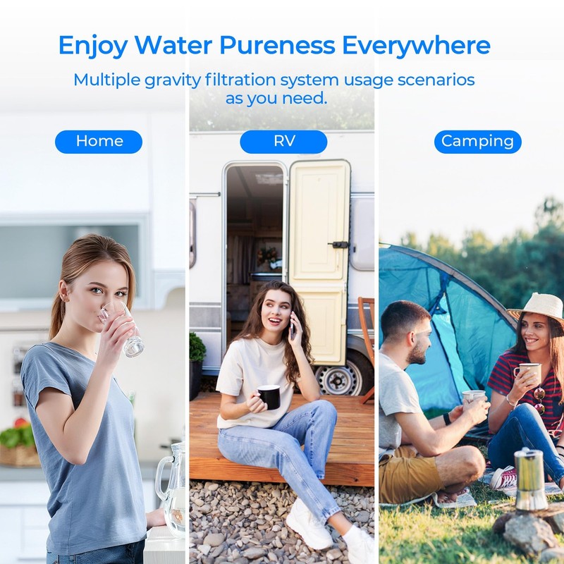 2387 Pro Water Filter, Compatible with Alexapure Pro Gravity Water Filtration... gallery