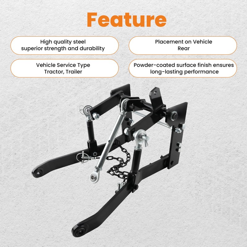 3-Point Hitch Receiver System For John Deere Tractor Models 140 300 317 Steel gallery