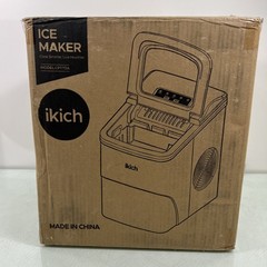 IKICH Quick Portable Ice Maker CP173A Silver – 26lbs – New Open Box