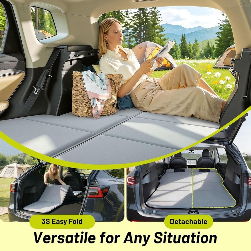 SUV Car Mattress Foldable Non-Inflatable Sleeping Pad Camping Bed, gallery