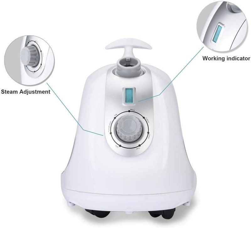 PowCube Garment Steamer,Standing Clothes Steamer with Clothes Hanger gallery