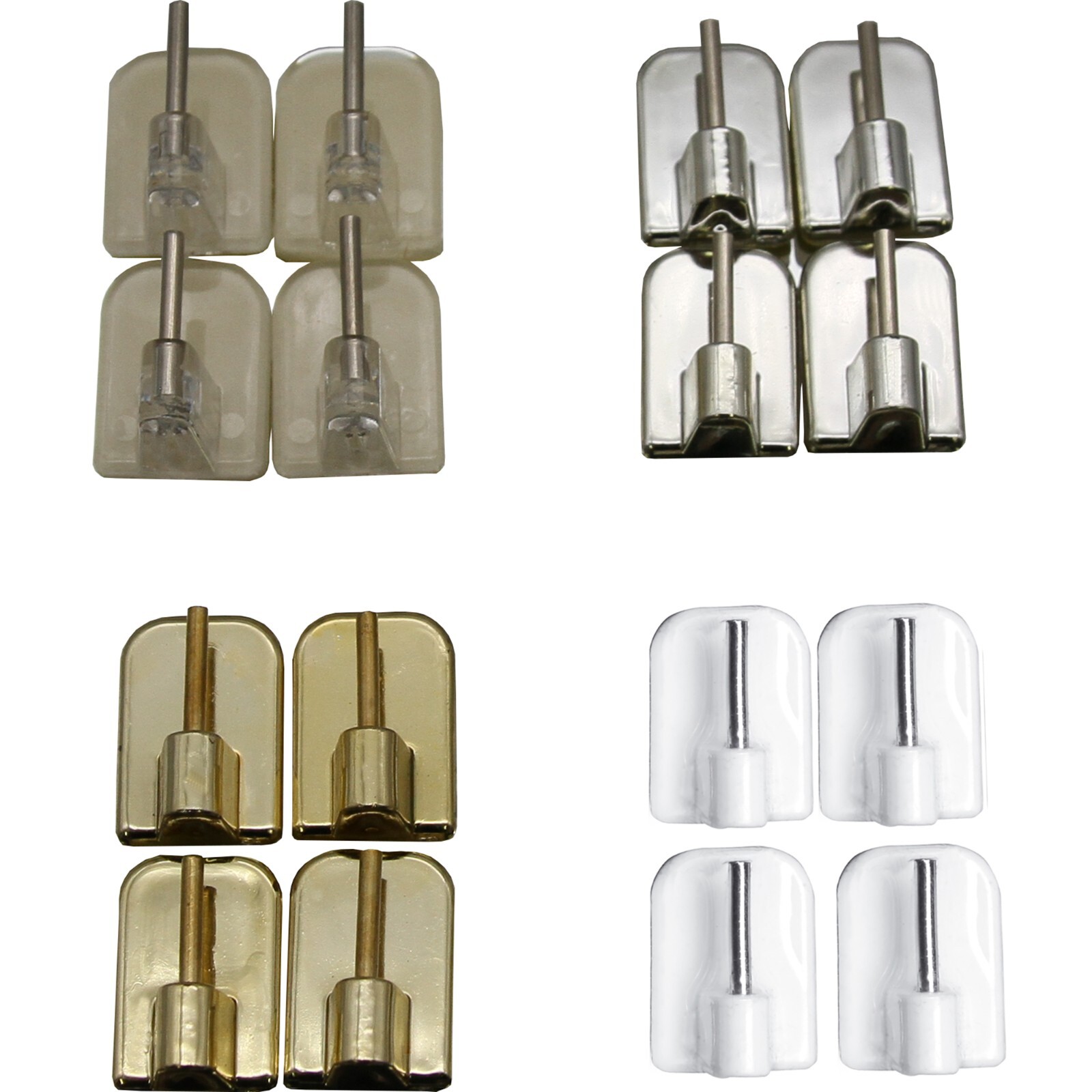 Bundle 2 Cafe Curtain Rods Adjustable and 4 Self Adhesive Hooks gallery
