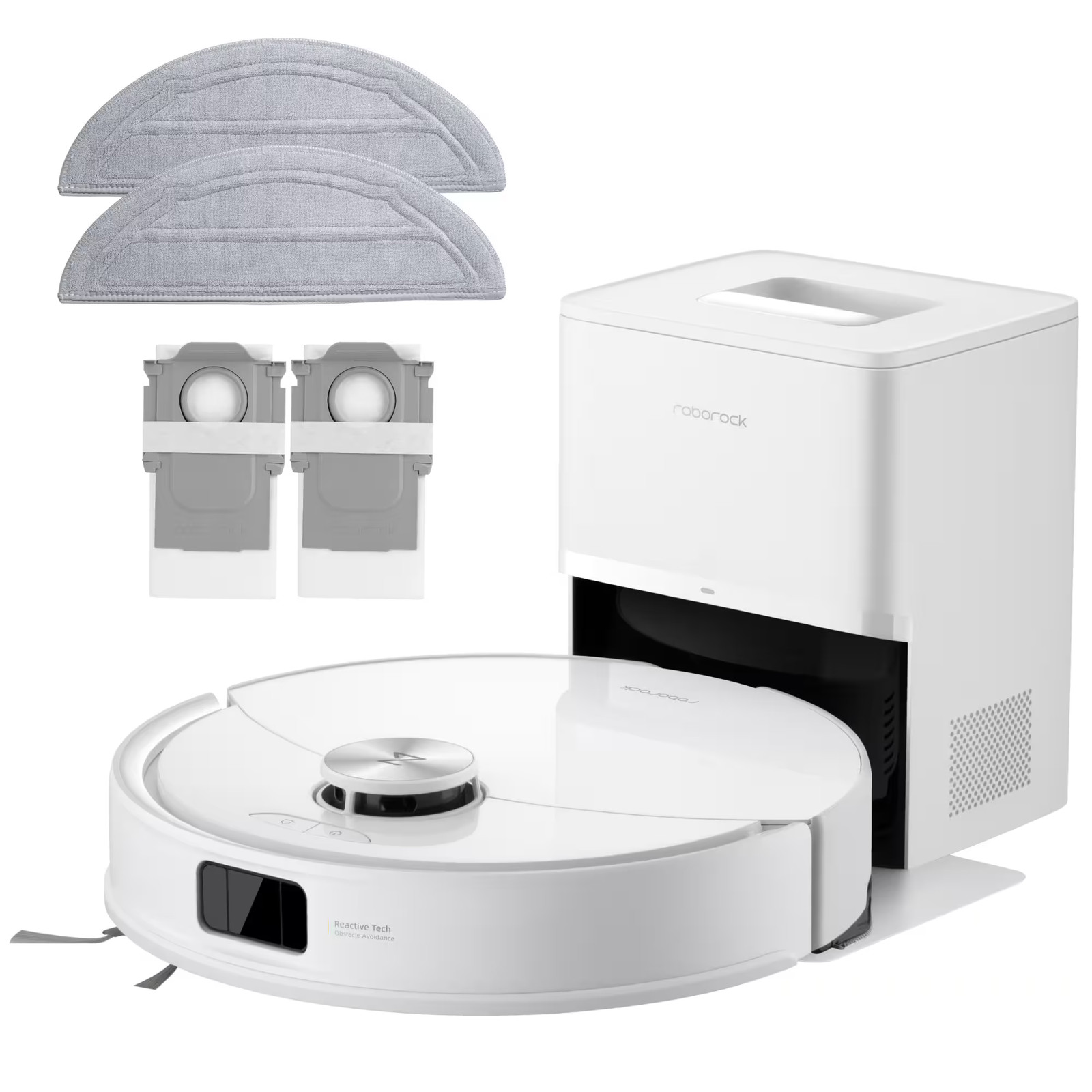 Roborock - Q10 Series Robot Vacuum & Mop, 10000Pa Suction, 70 Days Self-Empty... gallery