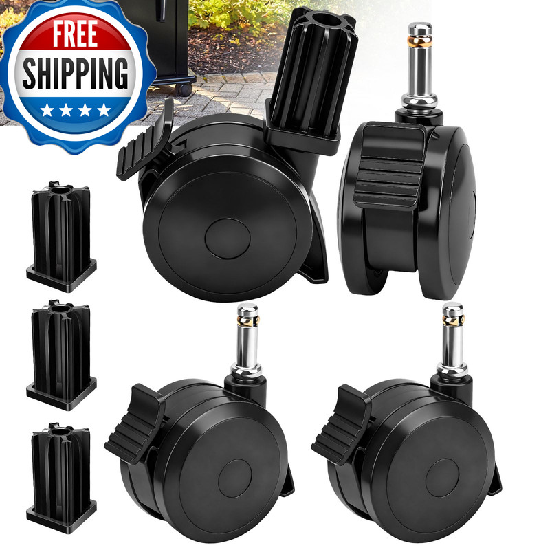 Haiouus 4 Pack 70360 Locking Caster Insert For Weber Genesis E-310 Spirit gallery