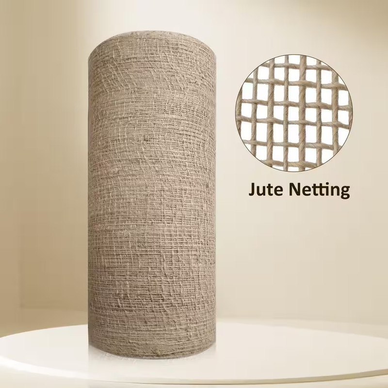 4 Ft. X 60 Ft. 12 Oz. Jute Mesh Mat Blanket Erosion Control Blanket gallery