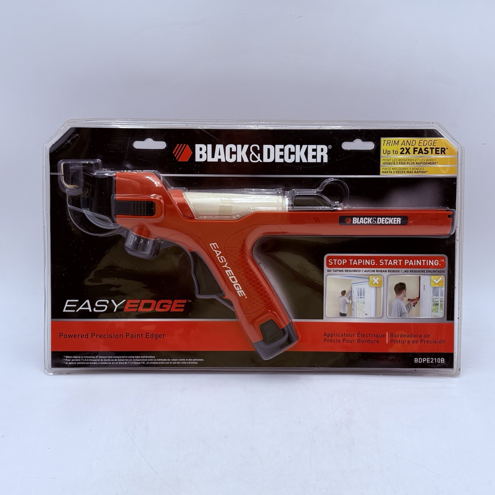 NEW Black & Decker Easy Edge Power Paint Edger & Refill Pack BDPE210 Battery Inc gallery
