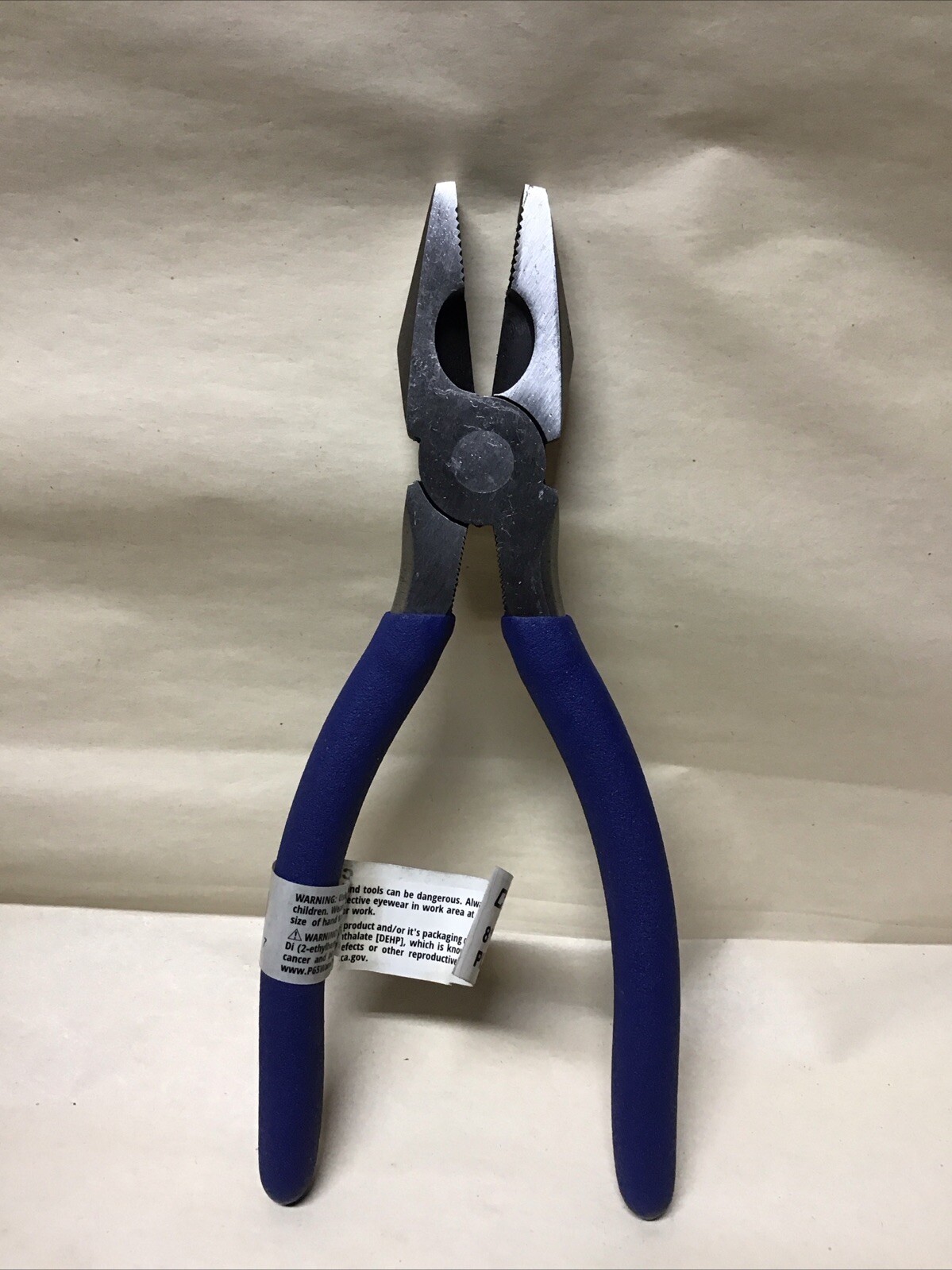 Cal-Hawk 8" Combination Pliers Drop Forged Steel Cushion Grip gallery