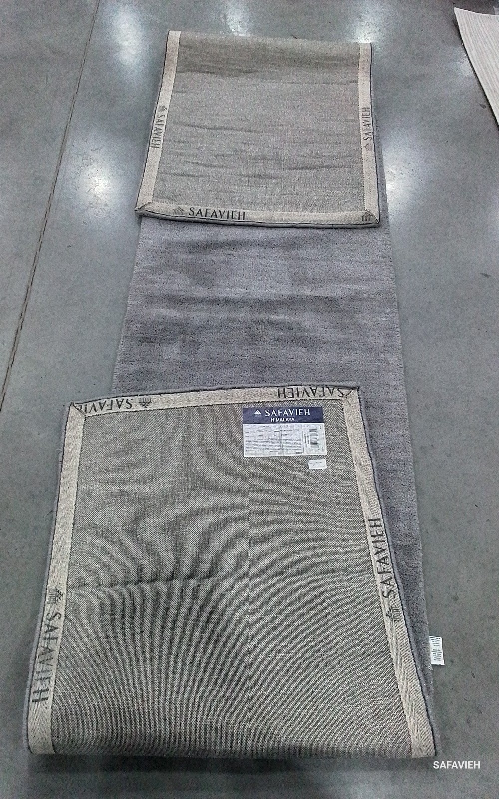 GREY 2'-3" x 12'-0" Flaw in Rug, Reduced Price 1172801436 HIM610K-212 gallery
