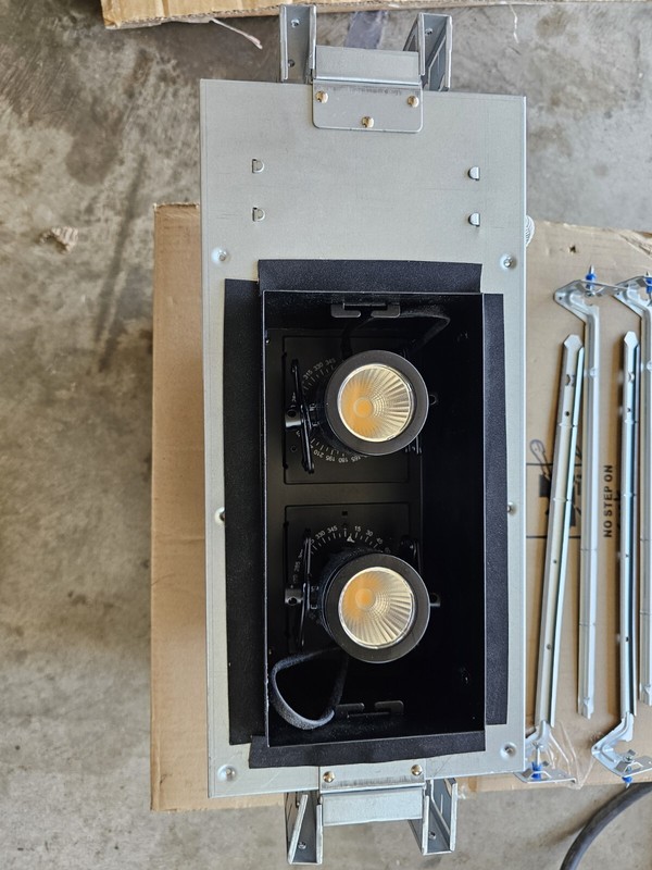 WAC Lighting LED Precision Mult 2LT NC Housing, 3000K Flood - MT-4LD216N-S930-BK gallery