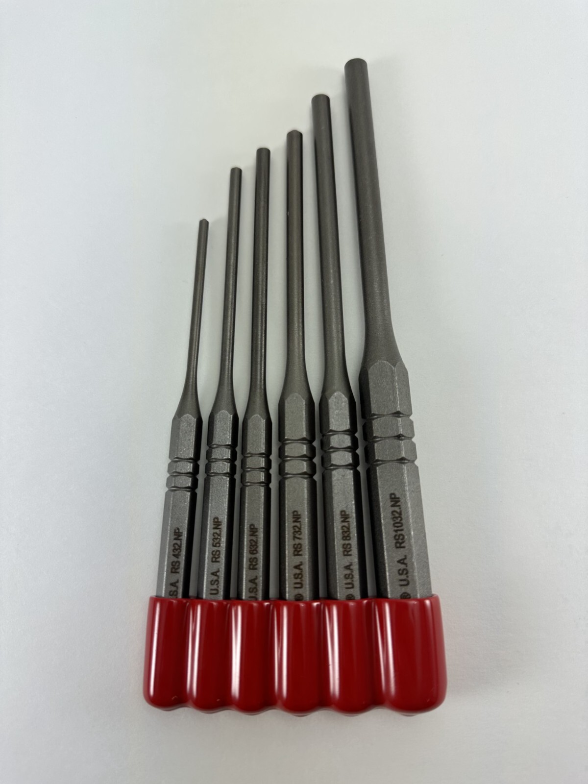 Wilde Tool 6pc Professional Roll Pin Spring Punch Set MADE IN USA w Case gallery