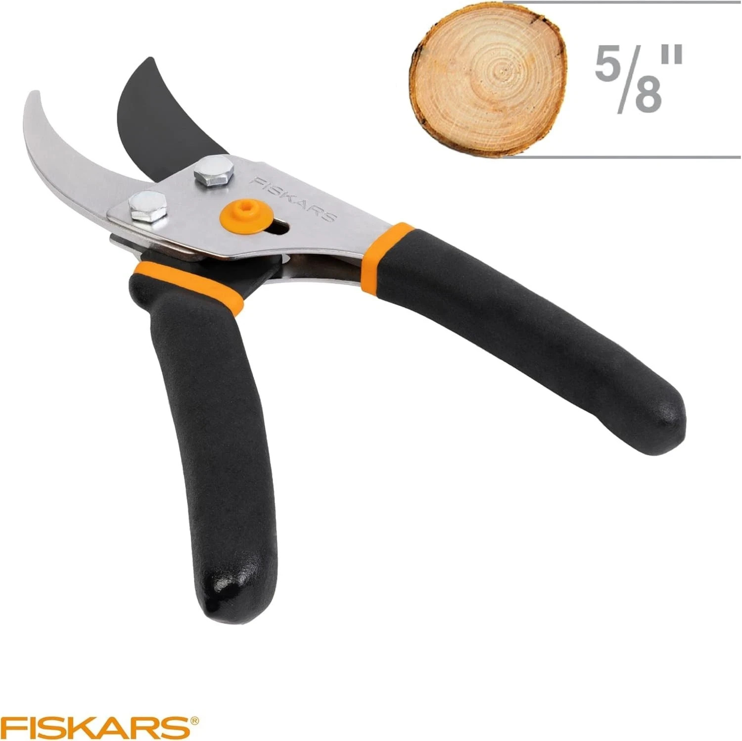 FISKARS 9109 5/8" PRUNER NON-SLIP GRIPS BRANCHES & STEMS BRAND NEW gallery