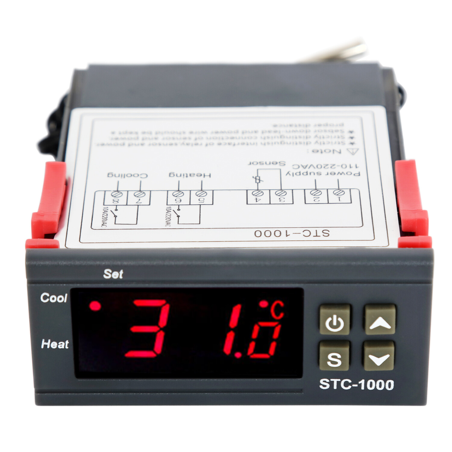 Universal STC-1000 Digital Temperature Controller Thermostat w/ Sensor AC 110V gallery