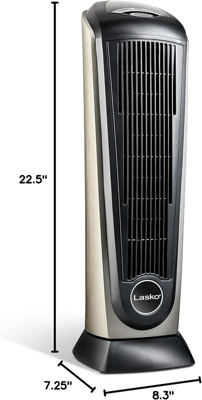 Lasko 751320 Ceramic Tower Space Heater w/ Remote | 1500W | Oscillating | gallery