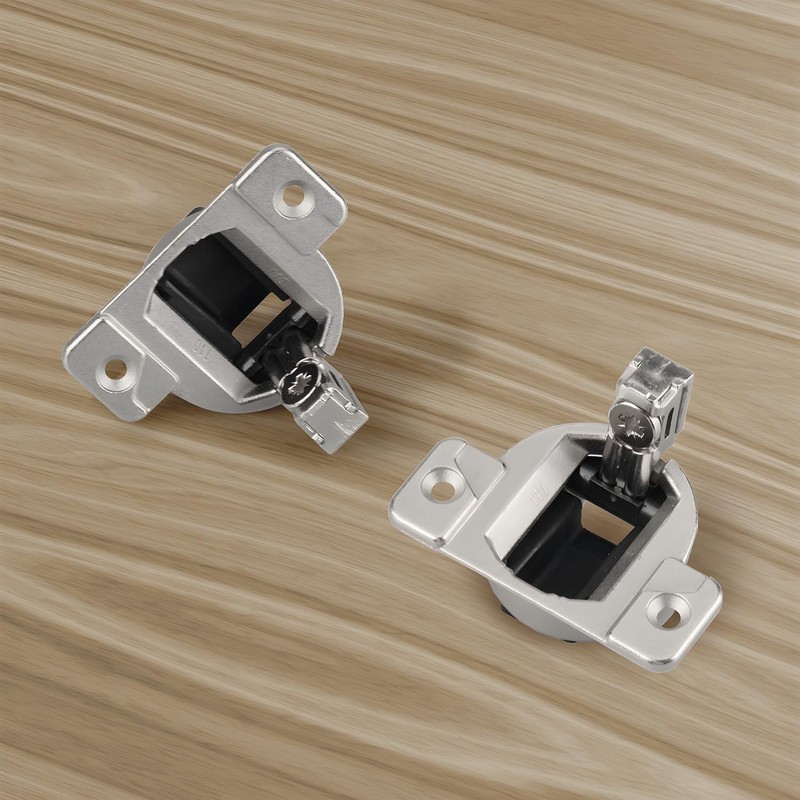 8 Pack Blum Cabinet Hinges Replacement - 110 Degree Self Closing Silver gallery