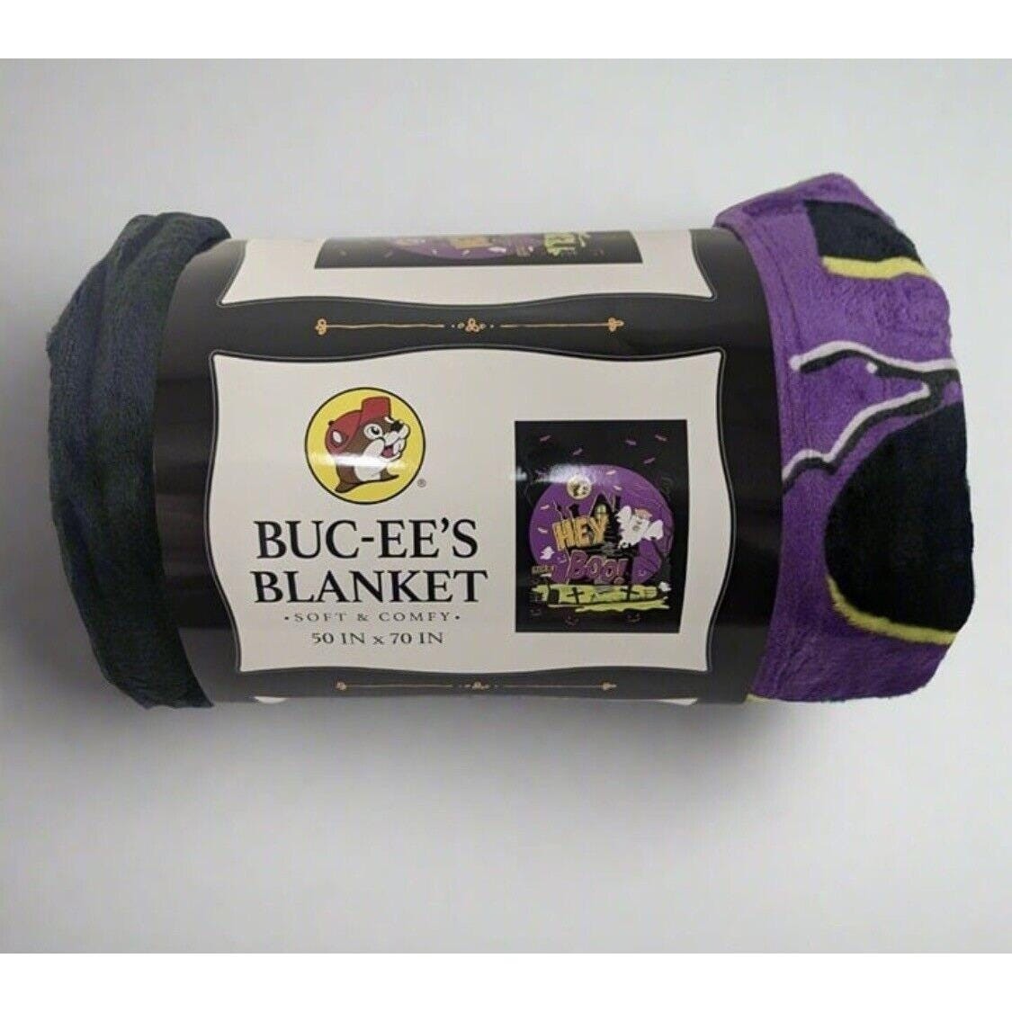 2024 Buc-ee's "Hey Boo!" HALLOWEEN Throw Blanket TEXAS Bucees gallery