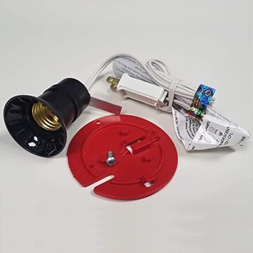 Blow Mold Replacement Light Kit Full size Socket General Foam ORIGINAL RED Cord gallery