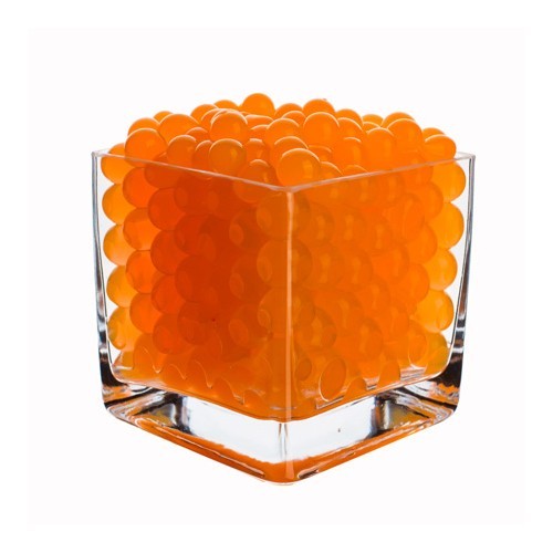 One Pound Vase Filler ORANGE Deco Beads Water Storing Gel 1lb Makes 12 Gallons gallery