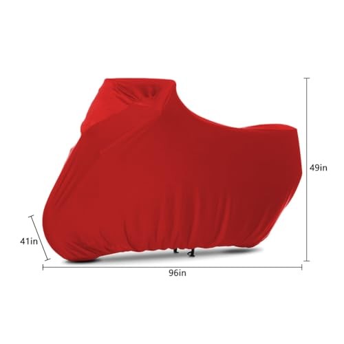 Indoor Motorcycle Cover, Soft Stretch Elastic XL(96 x 41 x 49 inches) gallery