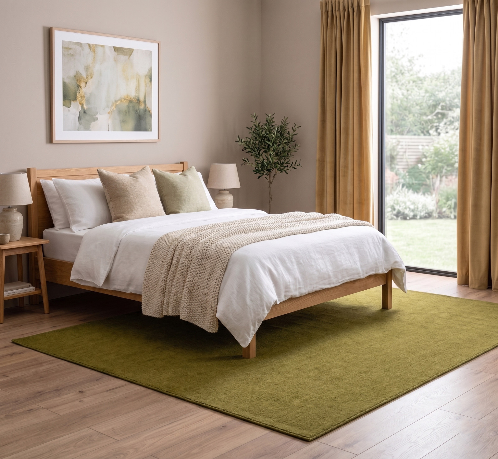 Handwoven Flatweave Rug Minimalist Bohemian Rug For Bedroom, Living Room Rug gallery