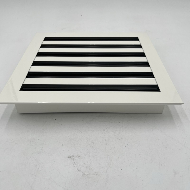 NEW!! 10" x 9.25" Linear 6 Slot Diffuser - White Modern Decorative AC Vent Cover gallery