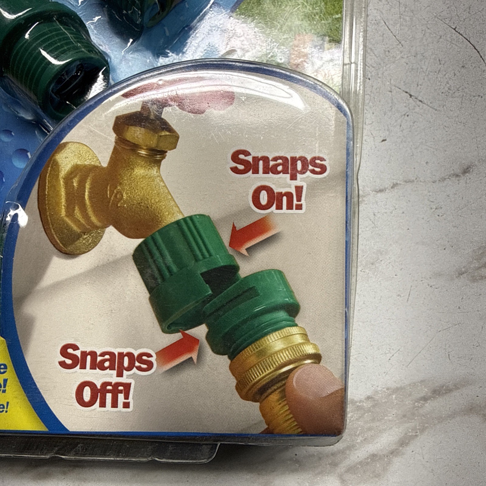 AS SEEN ON TV - SNAP 2-0 Connect Garden Hose In Sec +BONUS Water Pressure Nozzle gallery