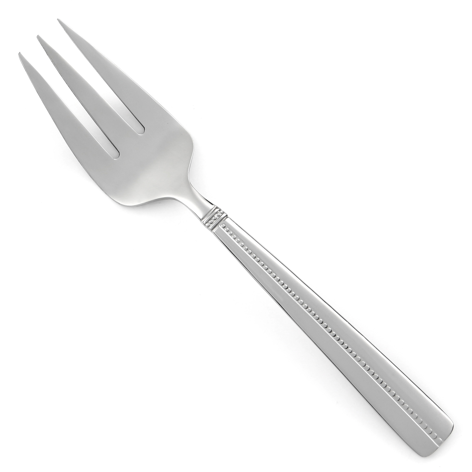 Nicole Miller GREEN TEA Stainless Beaded Center Silverware CHOICE Flatware gallery