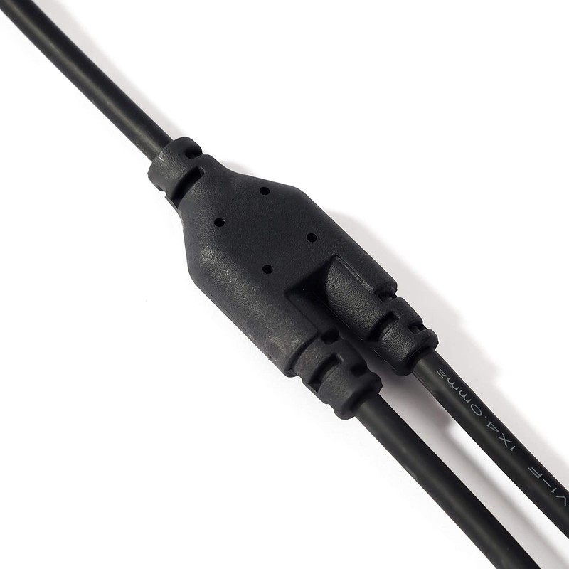 Solar Panel Cable Connection Y T Branch Connector M/F Wire Plug Adapter IP67 gallery