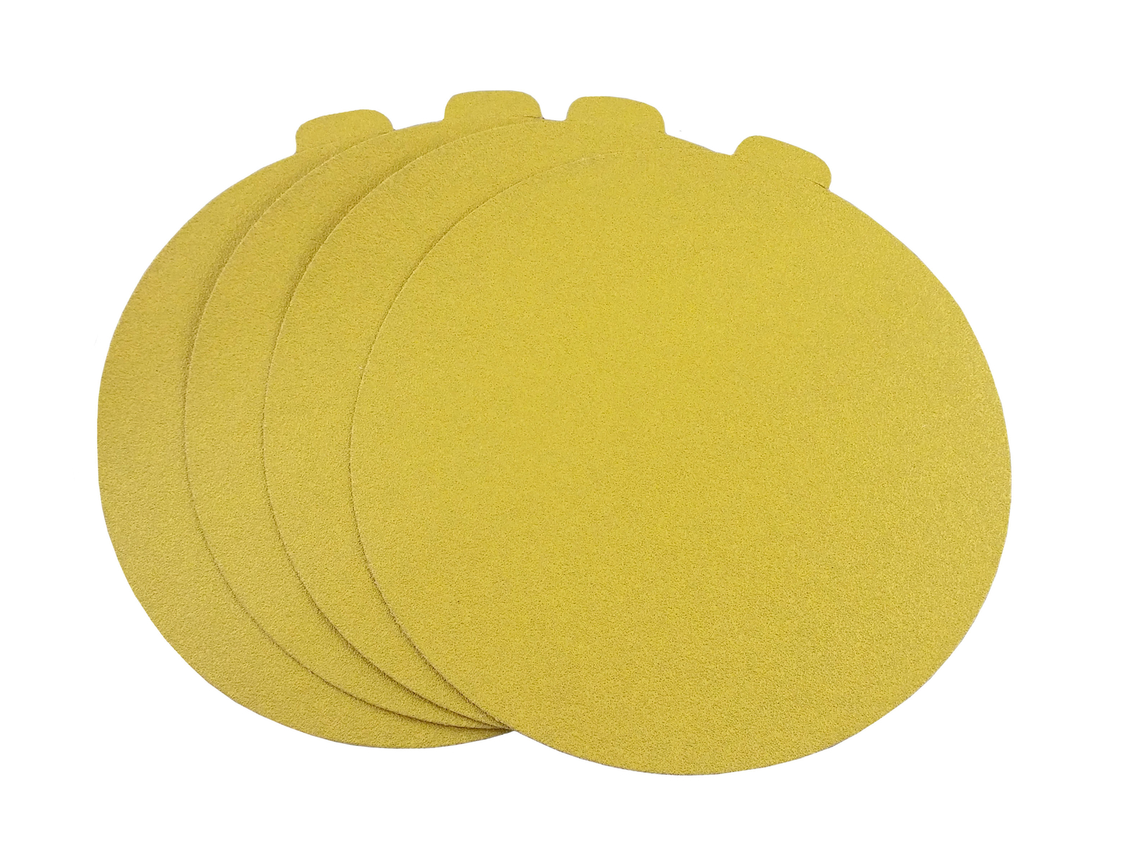 8 Inch Gold Adhesive PSA Paper Tab Sanding Discs (25 Pack, 40 Grit) gallery