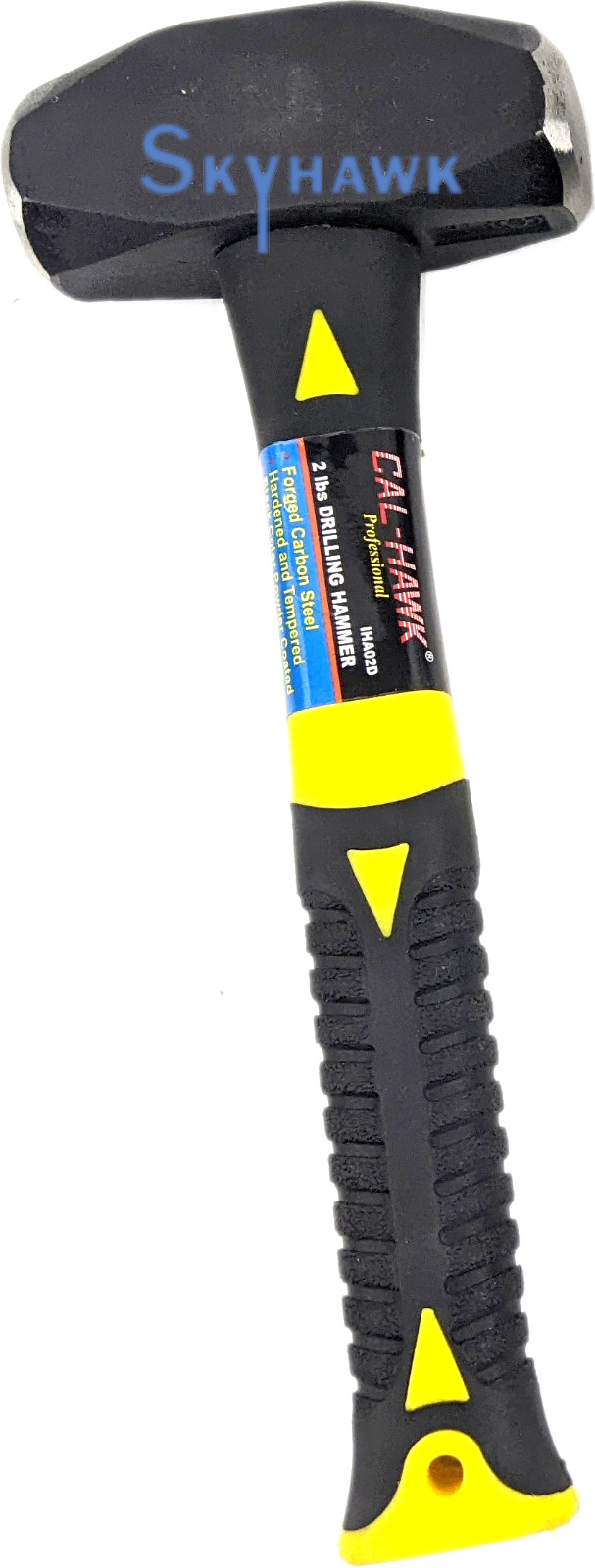 Cal Hawk 3Lbs BLACK POWDER COATED Fiber Glass Handle Drilling Hammer PRO Tools gallery