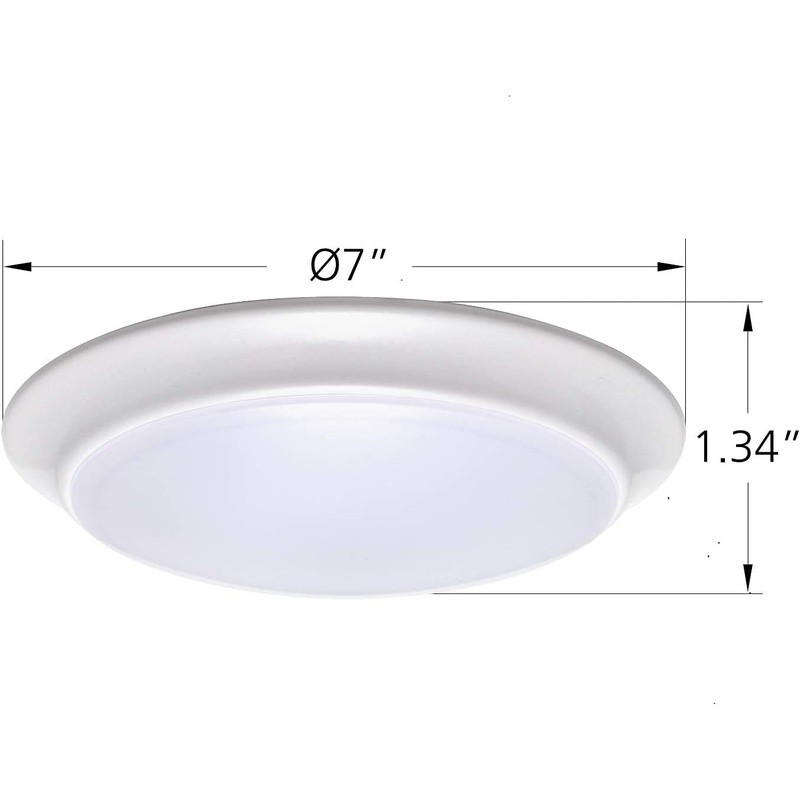 Dimmable LED Flush Mount Ceiling Light 85% Energy Saving 50000hrs ETL Certified gallery