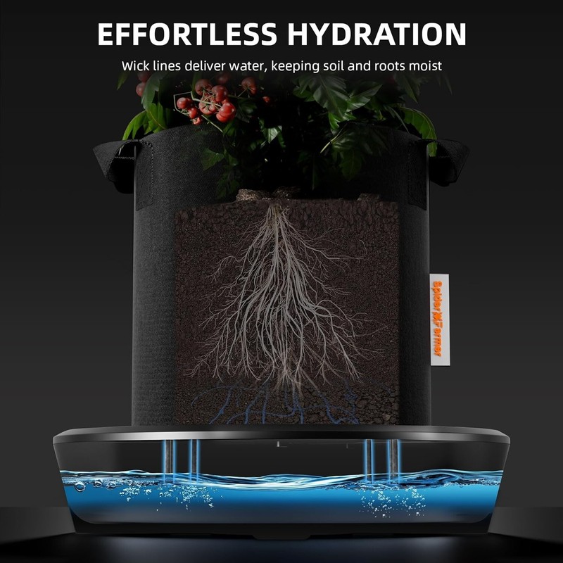 Versatile 4-Pack Auto Watering System: Fit Multiple Pot Sizes with Gravity Feed/ gallery