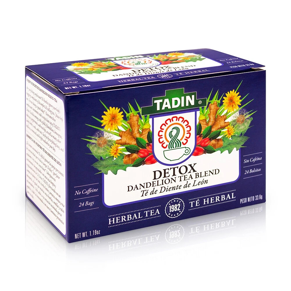 30 PACK - TADIN DETOX WITH DANDELION ROOT TEA WITH 24 BAGS gallery