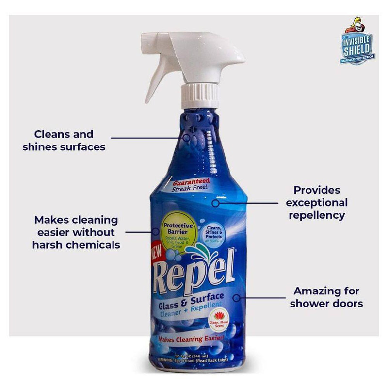 32 Oz. Repel Glass and Surface Cleaner gallery