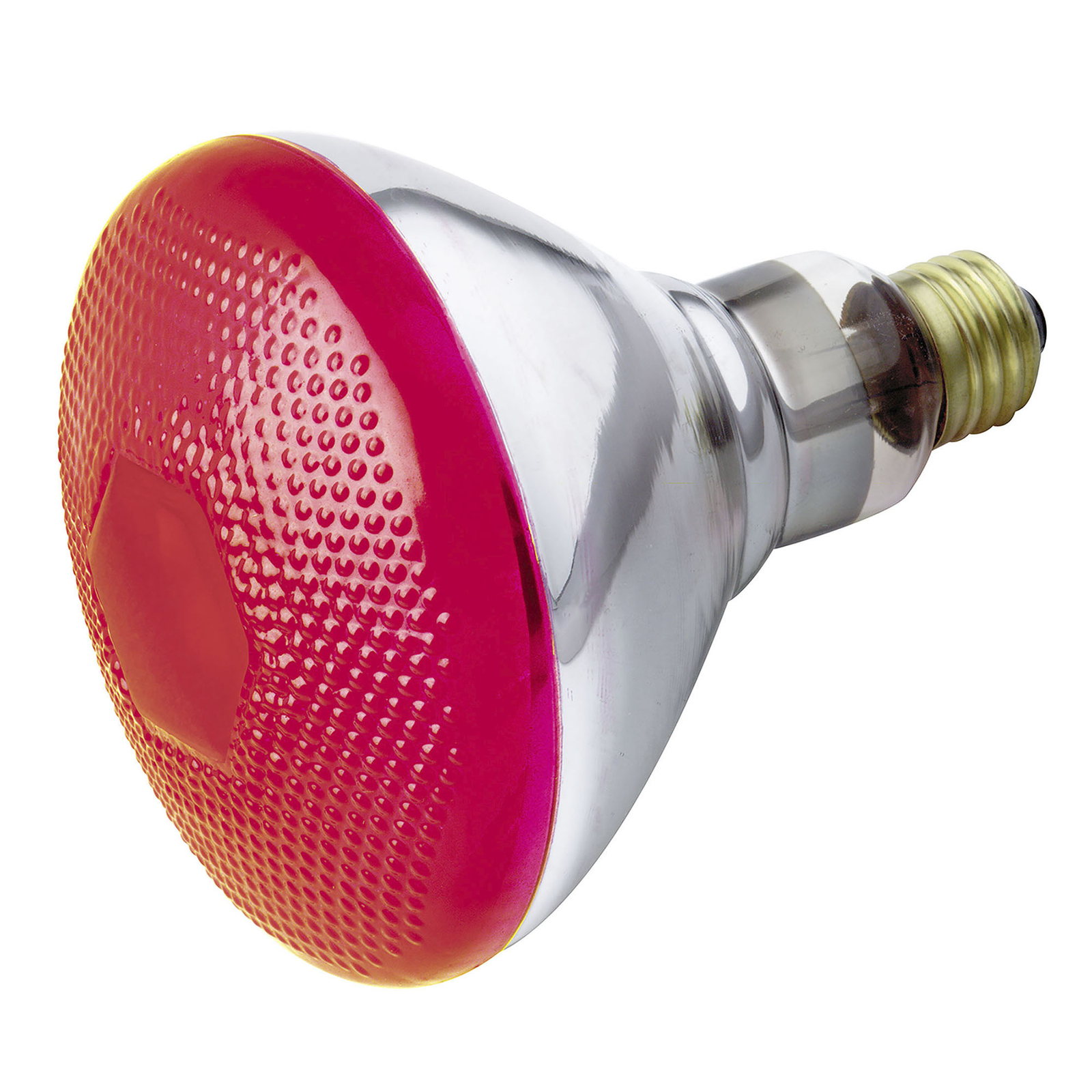 Satco S4424 RED Reflector Bulb Floodlight 100W BR38 120V Medium E26 Base 100BR38 gallery