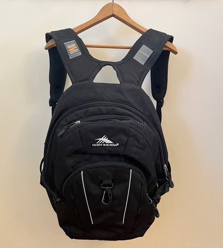 Black High Sierra Riprap BackPack