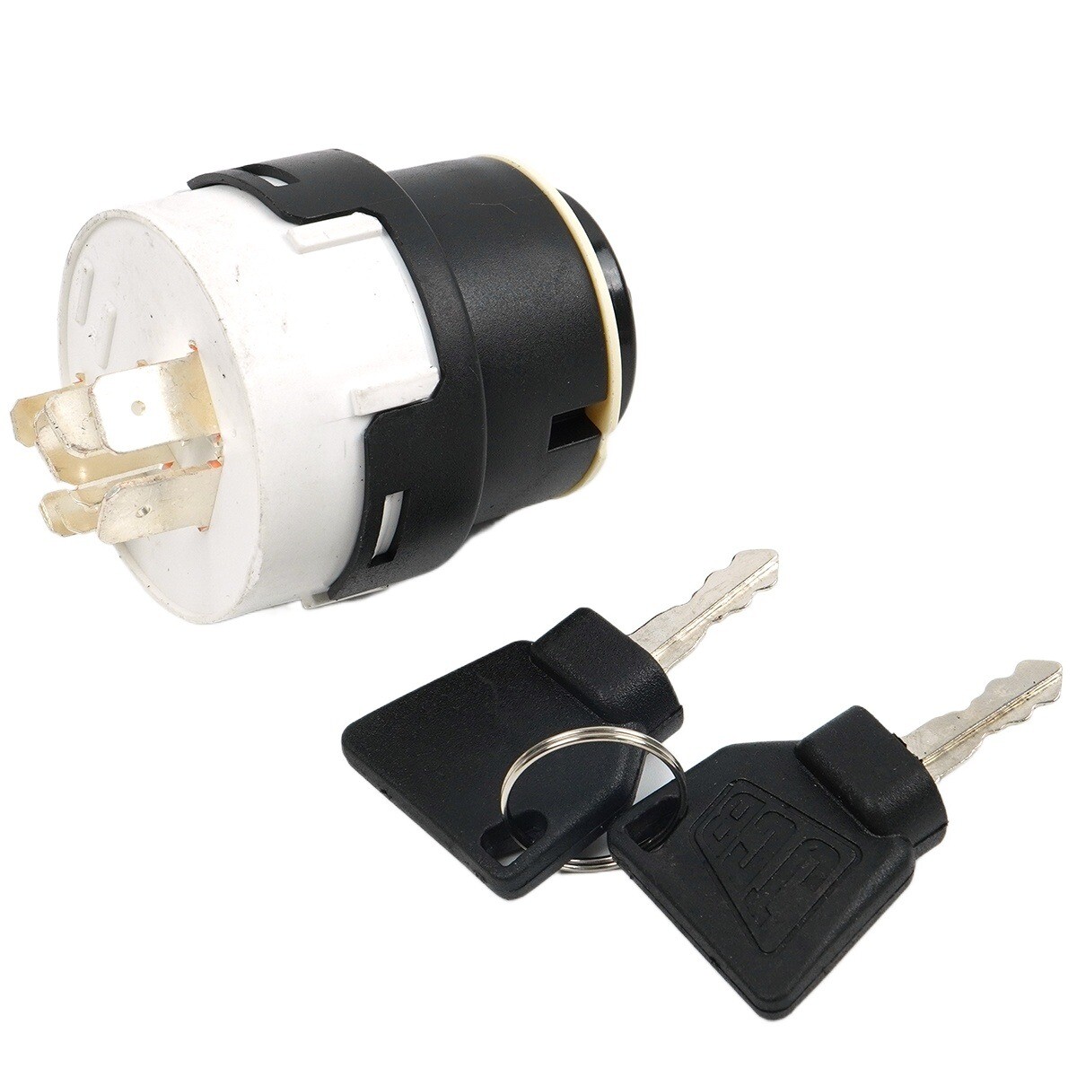 Ignition Switch w/2 Keys 85804674 For New Holland LB75 LB115 675E 555E 575E B115 gallery