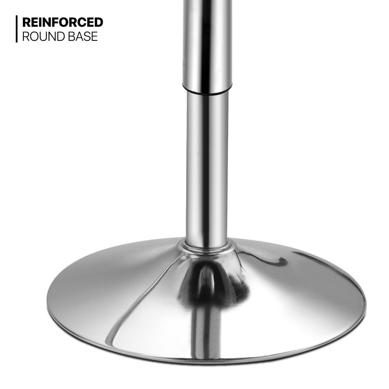 23.6" Pink Pub Bar Table[ADJUSTABLE HEIGHT 360-DEGREE SWIVEL]Wood Round Tabletop gallery