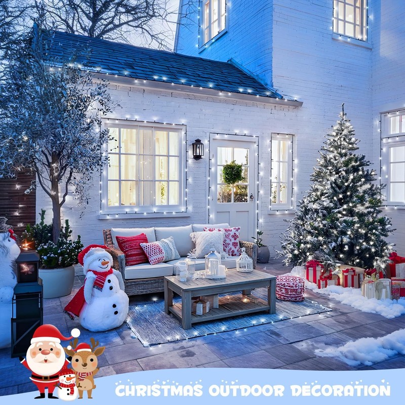 200LED Solar String Lights Outdoor Waterproof Fairy Party Lamp Garden Xmas Decor gallery