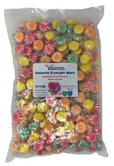 Assorted Fruit Starlight Mints Hard Candy, 4 lbs ~ YANKEETRADERS® ~FREE SHIPPING