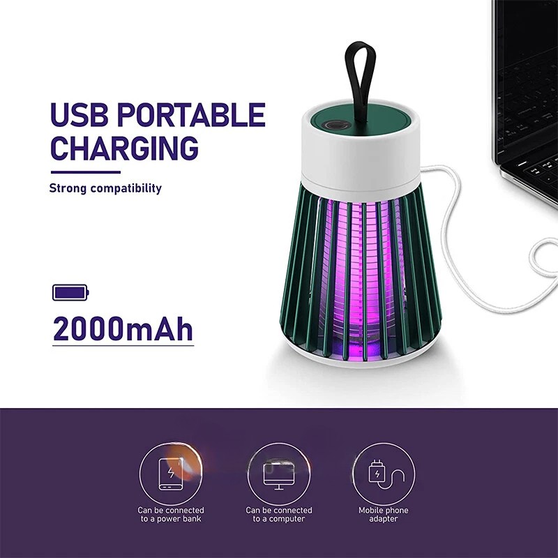 Electric Fly Bug Zapper Mosquito Insect Killer LED Light Trap Pest Control Lamp gallery