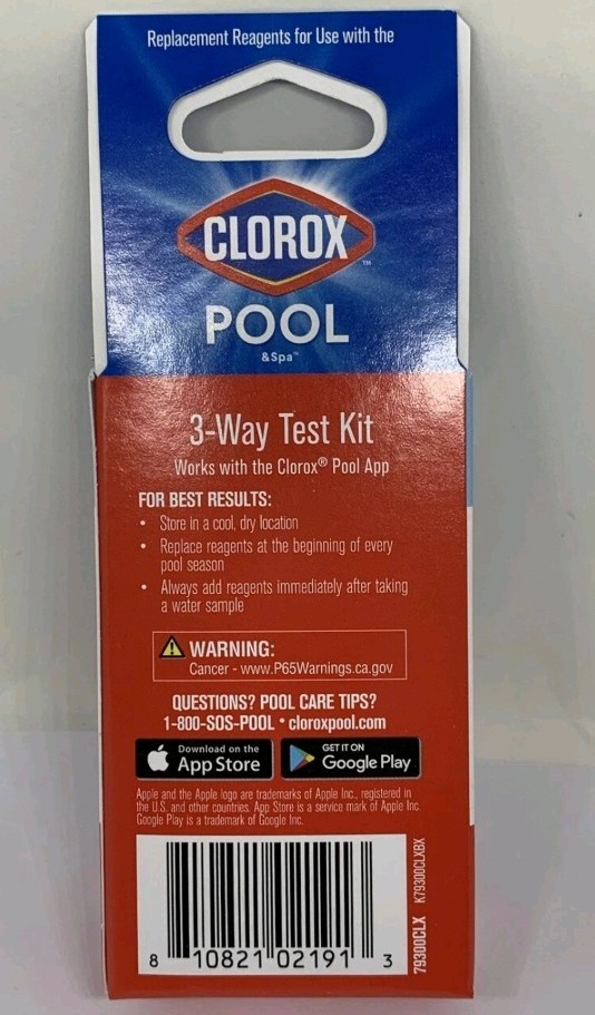 Clorox Pool Reagent Refill for 3-Way Test Kit gallery