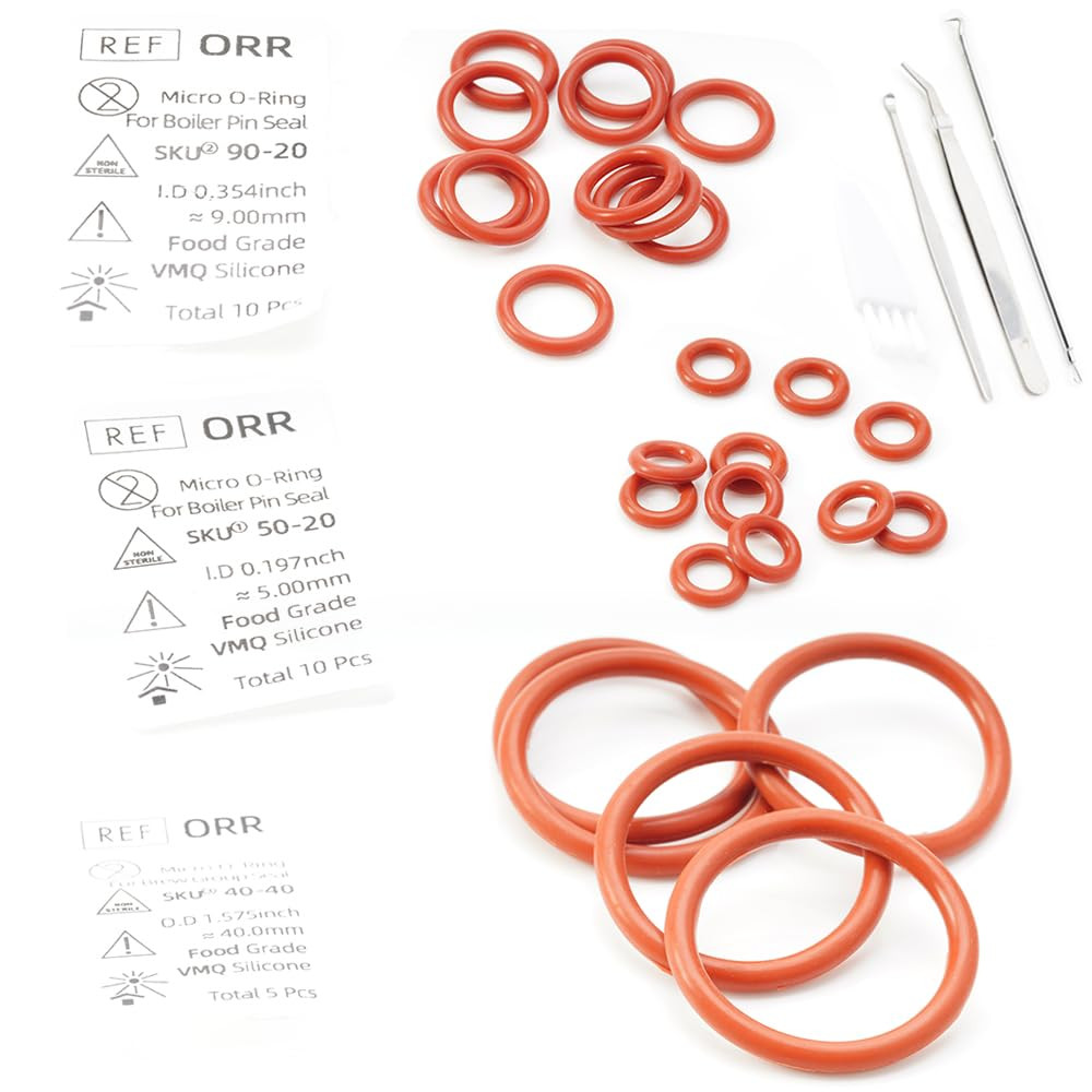 Food Grade Silicone O Ring Repair Kit for Philips Coffee Machines gallery