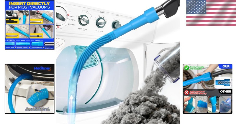 Versatile Lint Remover Vacuum Attachment - Compatible with Most Cleaners in Blue gallery