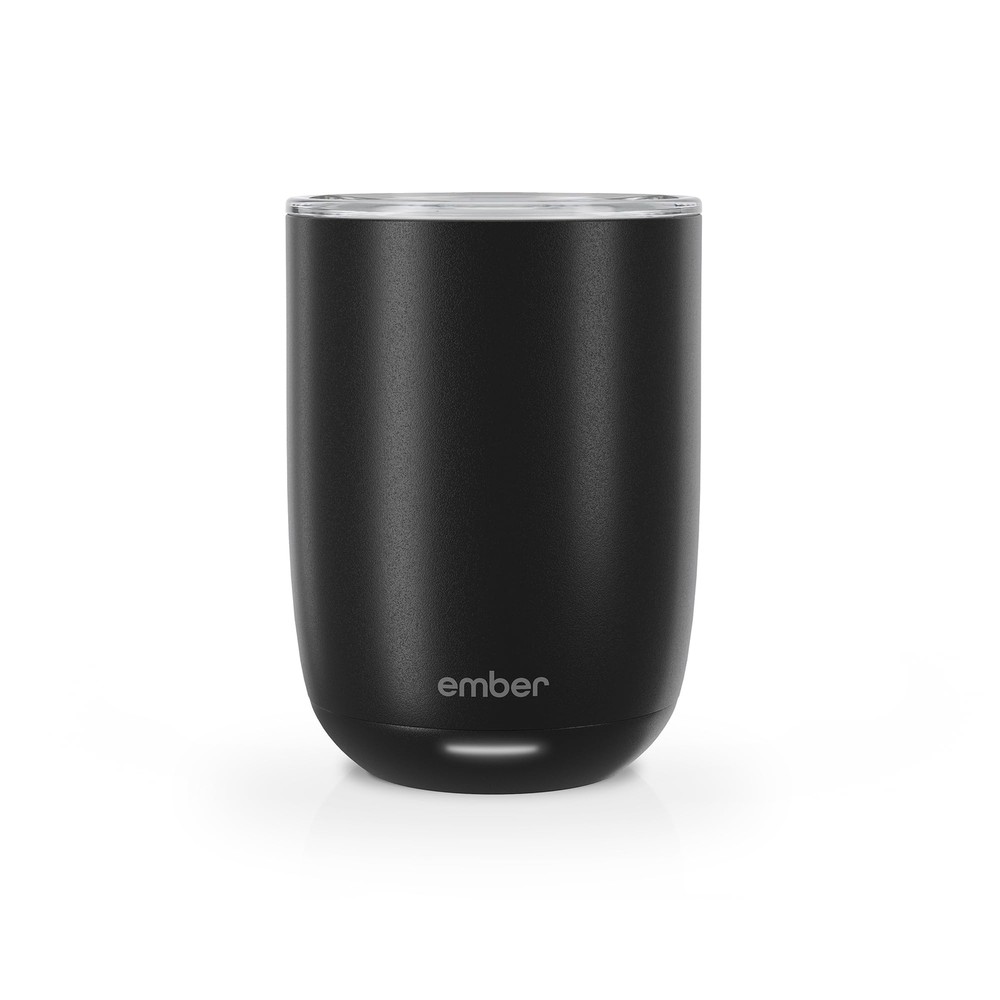Ember Temperature Control Smart Cup, 14 oz, App-Controlled Heated Coffee Cup Blk